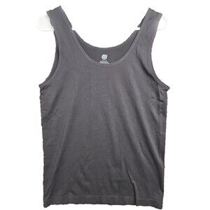 Jilla 1XL Nylon Blend Black  Tank TopWomen's Shirt NWOT